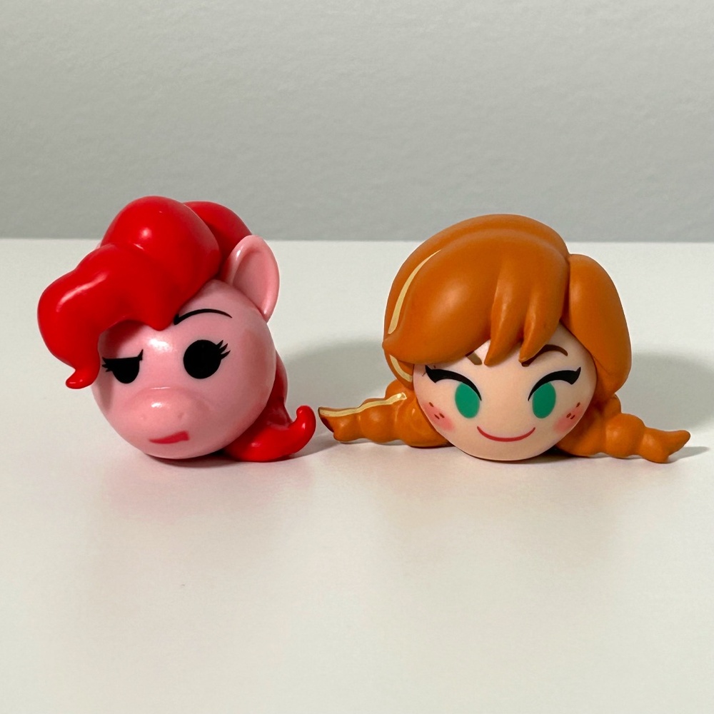 Funko  Mymoji Set of 2 Frozen Anna + My Little Pony Pinkie Pie (OA2)